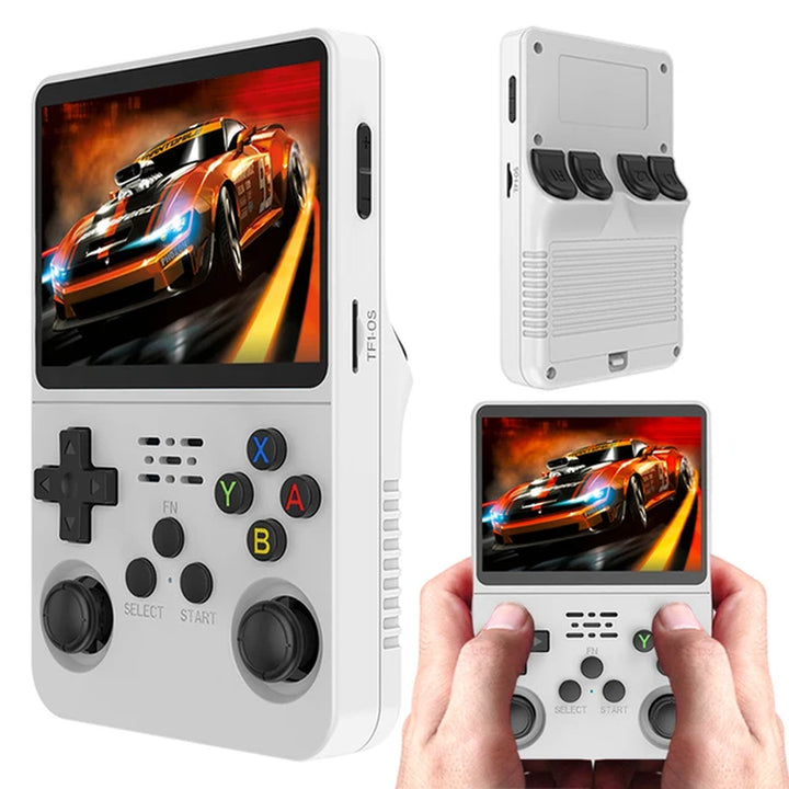 R36S Retro Handheld Video Game Console Linux System 3.5 Inch IPS Screen R35S plus Portable Pocket Video Player