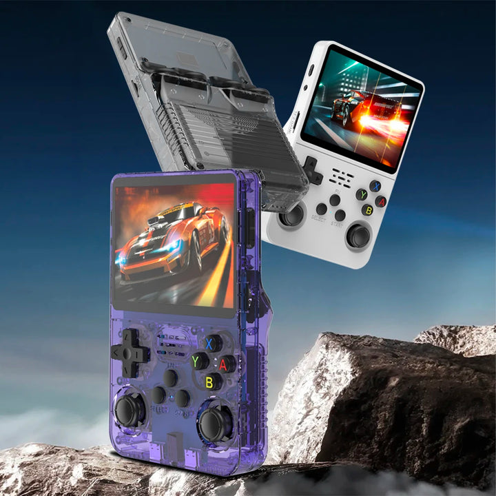 R36S Retro Handheld Video Game Console Linux System 3.5 Inch IPS Screen R35S plus Portable Pocket Video Player